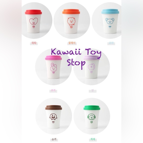 BT21 Table Top Trash Bin - Picture 4 of 6